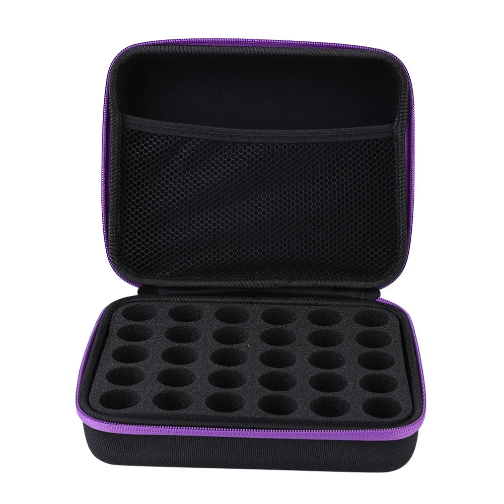30/60 Bottles Essential Oil Case 15ml Essential Oil Collecting Bags Travel Portable Carrying Cases Nail Polish Storage Bag