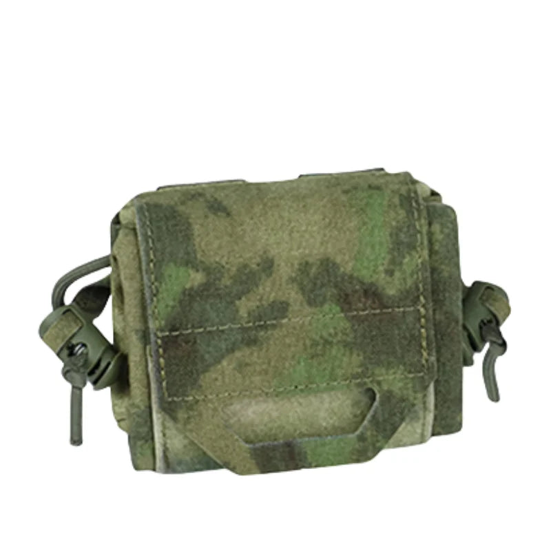 Tactical Foldable Recycling Bag Dump Pouch MOLLE Drop Pouch durable Mini  Magazine Utility Pouch
