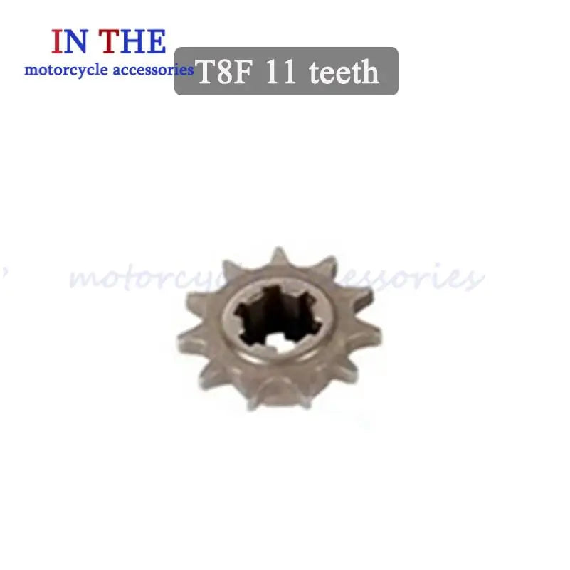 Motorcycle T8F 11/14/17/20T Teeth Transmission Reduction Gear Box For 47cc49cc Mini Motor Pocket Bike 2 Stroke Engine Parts Liya
