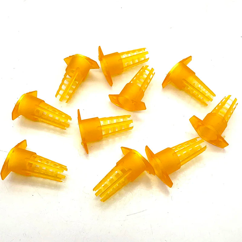 100PCS Wholesale Beekeeping Queen Bee Rearing System Protection Cages Plastic Tools Supplies Larva Anti Bite Equipemnt Farm