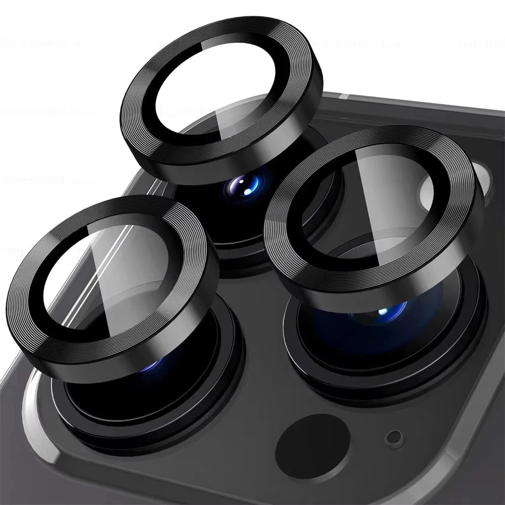 Metal Camera Lens Protector Glass For iPhone 16 17 15 13 11 12 14 Pro Max Air Back Lens Protection Film For iPhone 12 13 Mini
