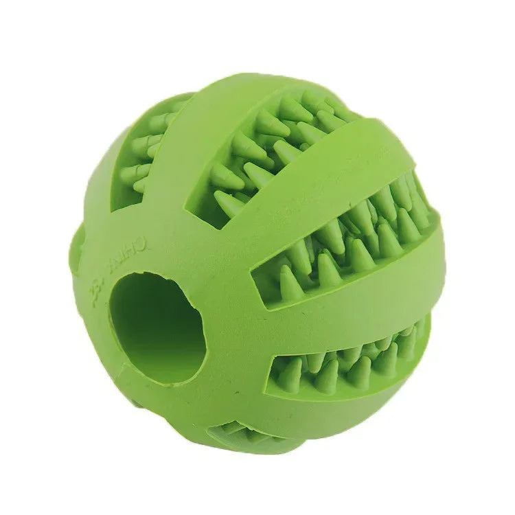 Rubber Treat Ball for Dogs - Bite-Resistant Chew & Feeder – photo 7