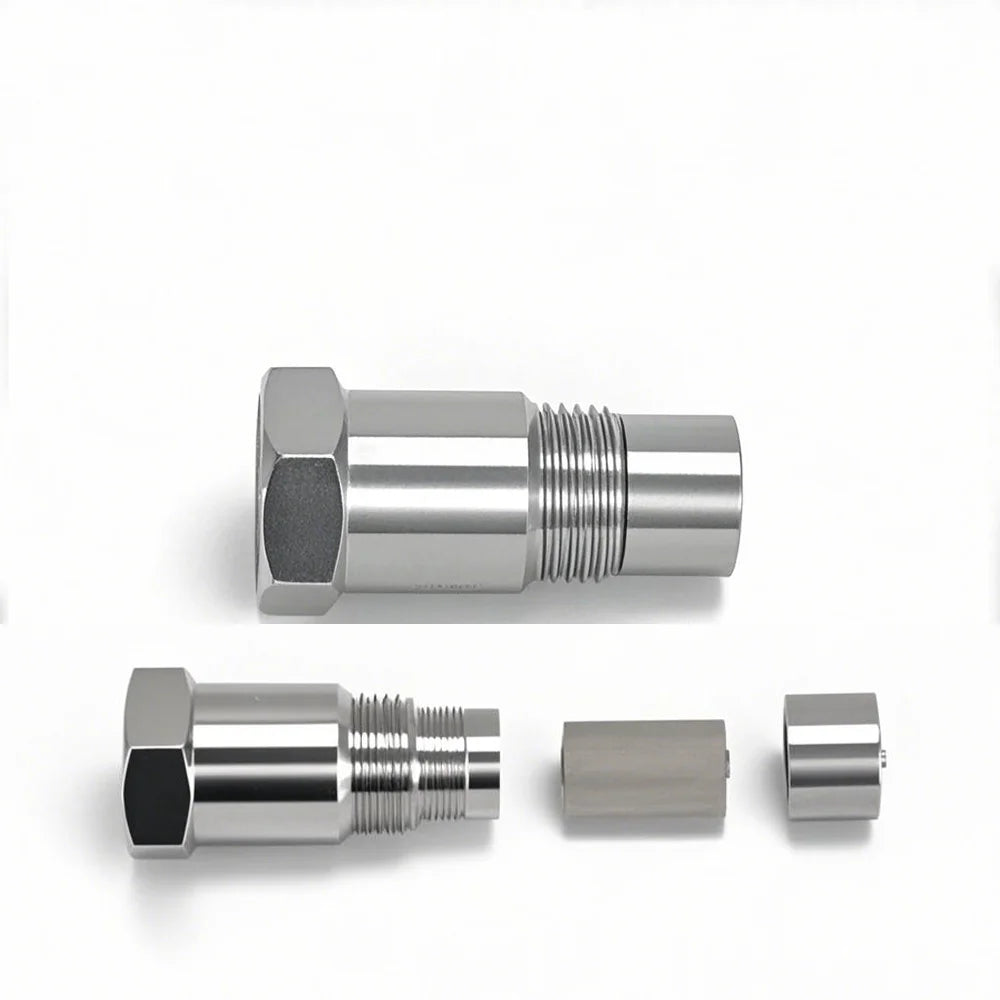 2PCS Mini 46.5*16.0*16.9MM Oxygen Catalyst Sensor For Automobile Silver Stainless Steel Durable Car Accessories