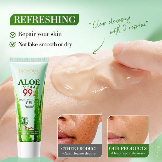Moisturising Aloe Vera Gel — Face & Body Soothing Hydrator