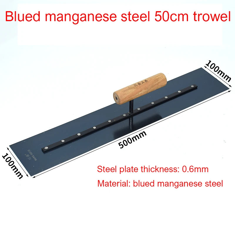 50cm Extended Plastering Trowel, Drywall & Cement Finishing