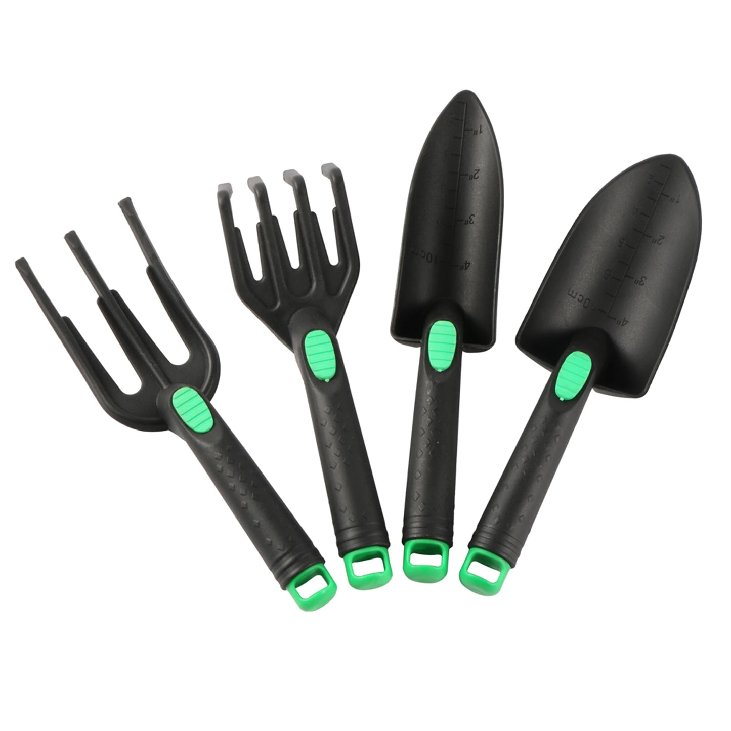 3-Piece Mini Garden Tool Set – Shovel, Rake & Spade for Potted Plants, Weeding & Fertilizing