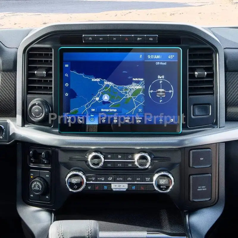 Tempered Glass Screen Protector for Ford F-150 Raptor Tremor 2021 (12")