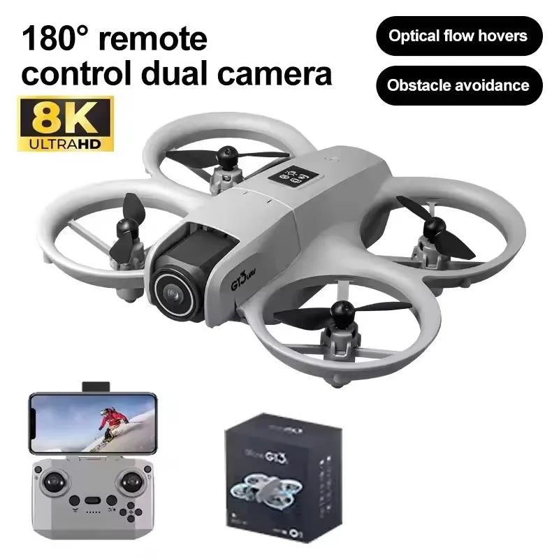 8K 5G GPS Professional HD Aerial Photography Remote Control Aircraft HD Dual Camera Original GT3 Max Drone Quadcopter Toy UAV