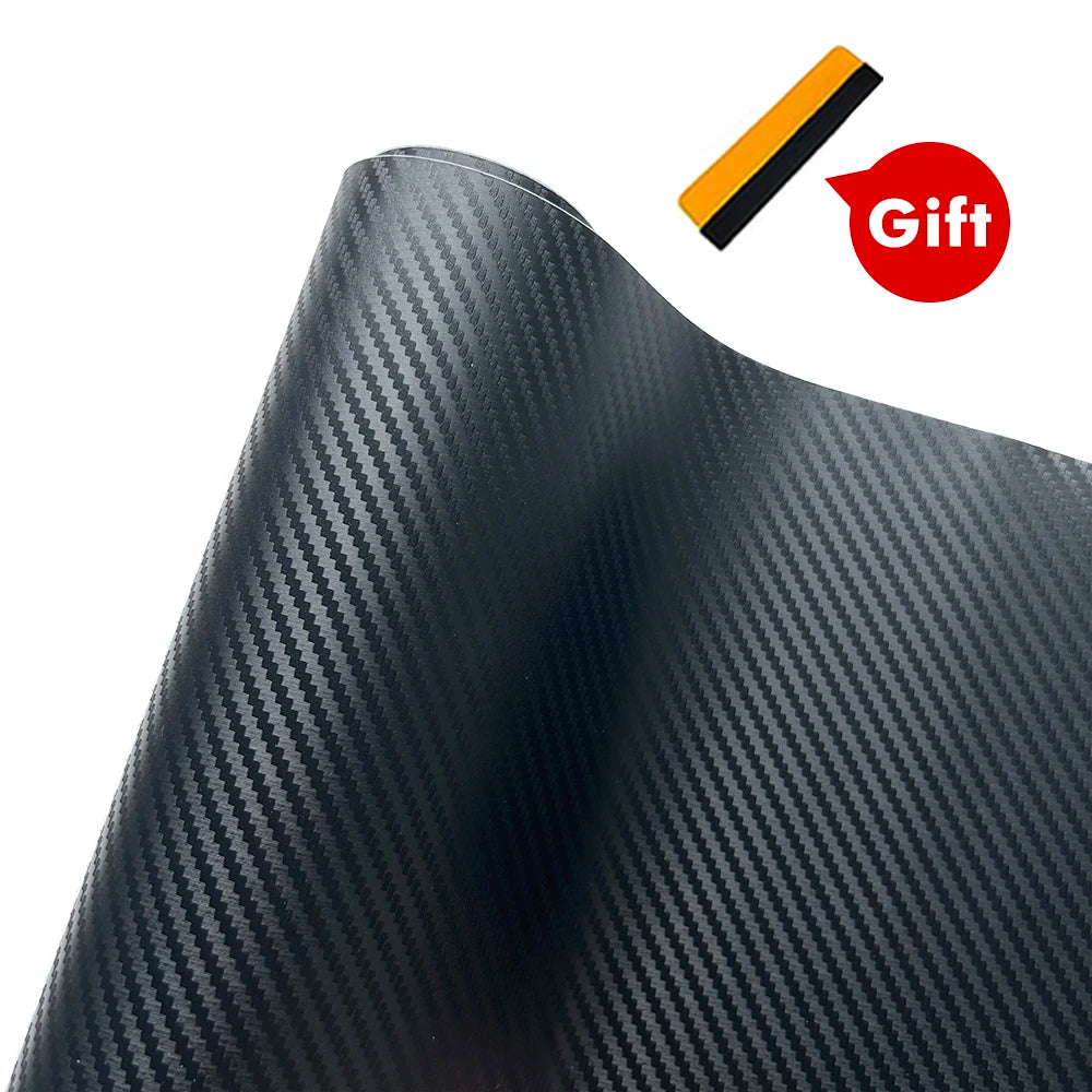 Black Forged Carbon Fiber Vinyl Wrap Cosmic Hex Diamond Ghost Auto Wrapping Film for Car & Motorcycle Interior Exterior Stickers