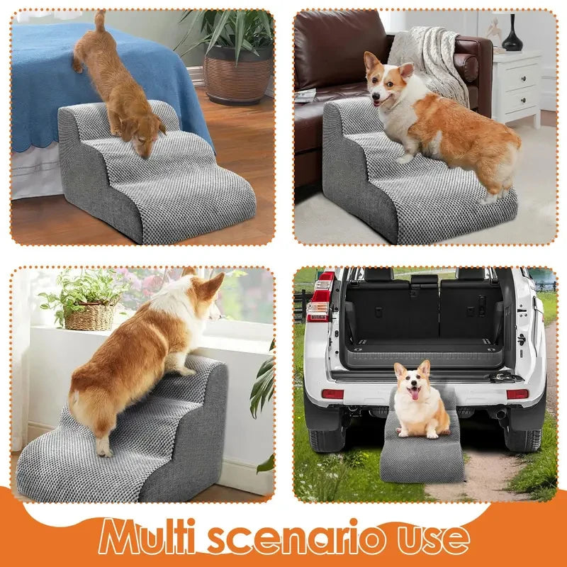 Sofa & Bed Side Dog Stairs - Steps for Small Dogs – photo 5