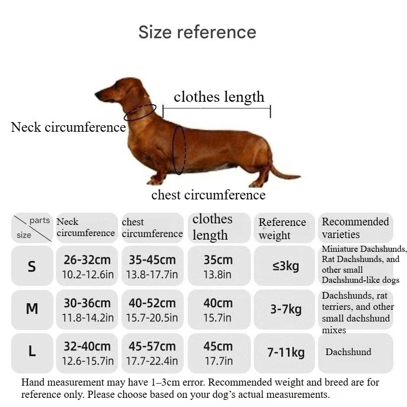 Dachshund Winter Coat - Full-Body Warm Jacket for Long-Back Dogs - photo 3