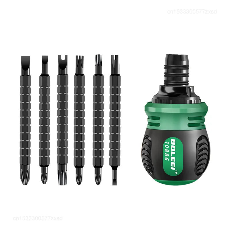 Mijia High Quality Ratchet Screwdriver Set With Multifunctional Adjustable Inner Cross Shaped Triangular Plum Screw Driver Tools