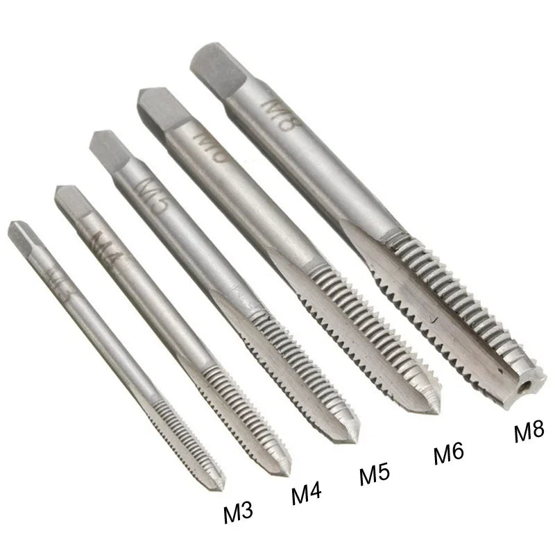 LIYU Adjustable T Handle Ratchet Tap Reamer Hand Manual Wrench M3 M4 M5 M6 M8 Metric Machine Screw Thread Plug Tool