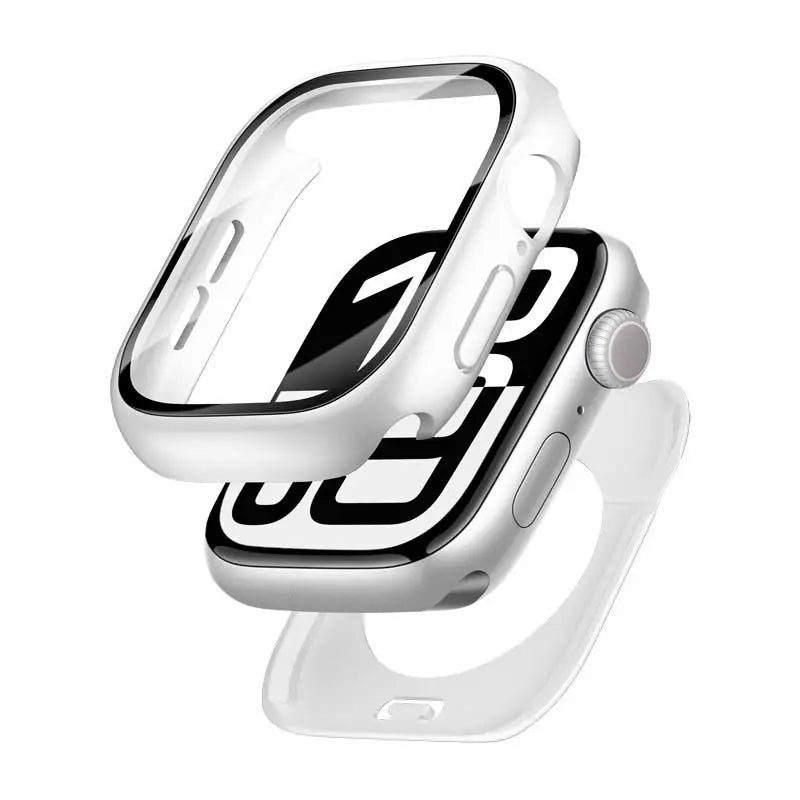 360 Full Waterproof Case Tempered Glass Protection for Apple Watch 46mm 45mm 44mm 41mm 40mm 42mm IWatch Series 11 10 9 8 7 SE 3