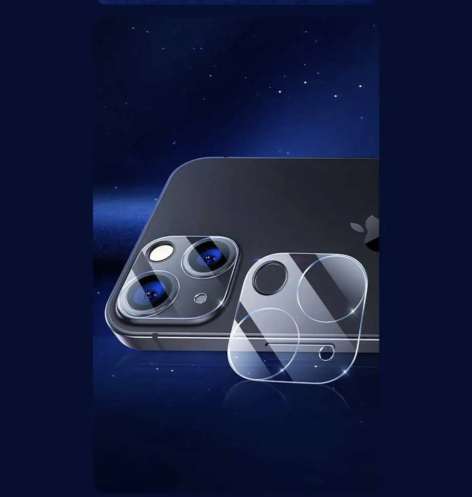 Camera Lens Protector for iPhone 17, 16, 15, 14, 13, 12, 11 Pro Max – Tempered Glass Lens Cover