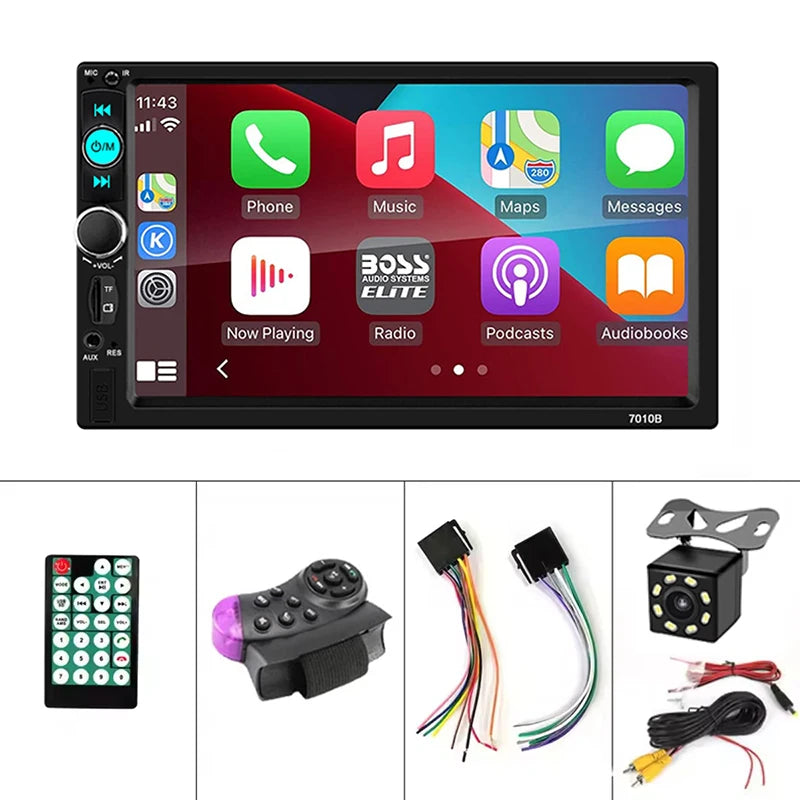 Universal 2 Din Car Radio 7 Inch Touch Screen Multimedia Player Car Player Auto Universal MP5 Player Auto Audio USB TF Bluetooth