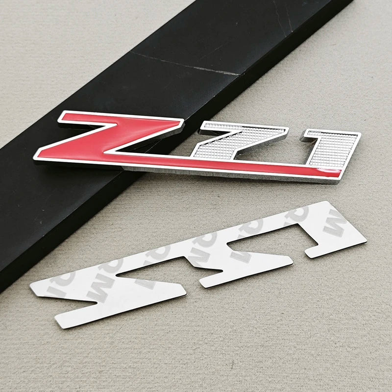3D Metal Logo Z71 Emblem Car Front Grille Badge Trunk Sticker For Chevrolet Tahoe Colorado Cheyenne Chevy Silverado Accessories