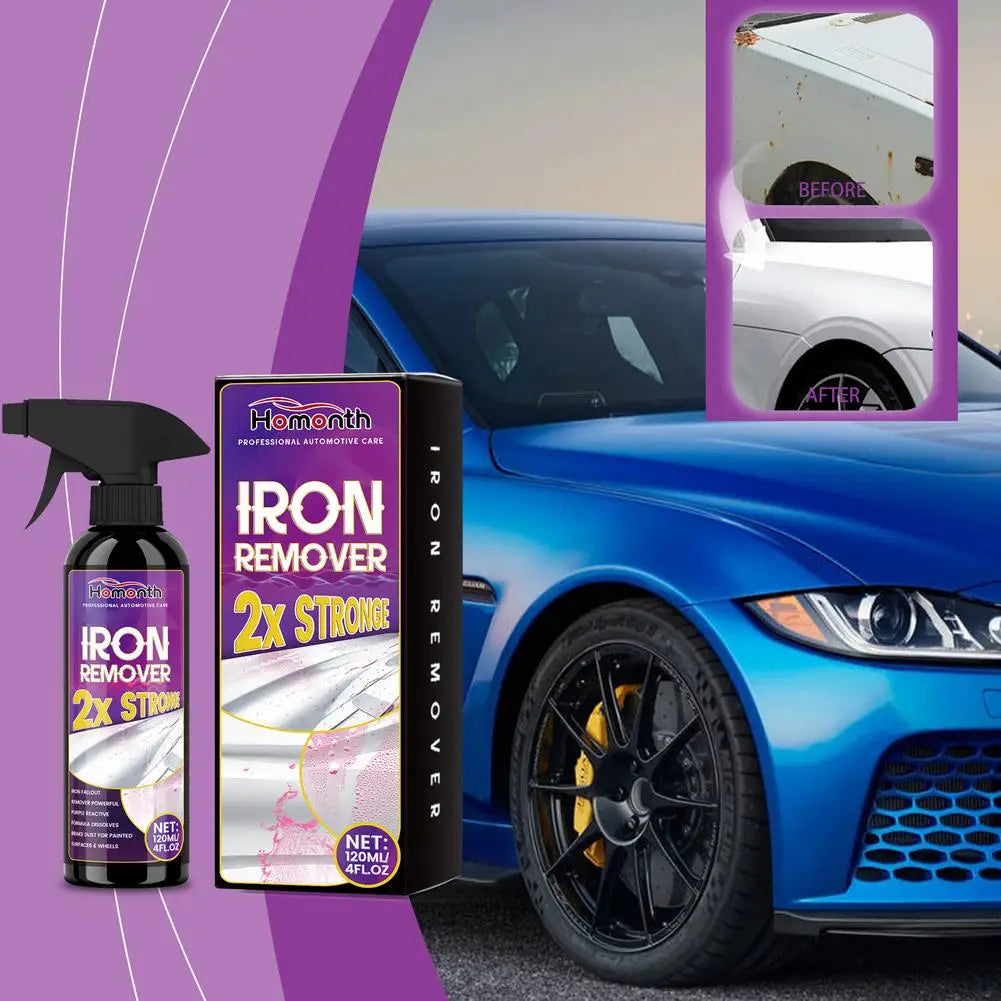 1/2/3PCS Rust Remover Spray Powerful Rust Removal For Metal Car Bike Household Tools Car Rust Cleaner