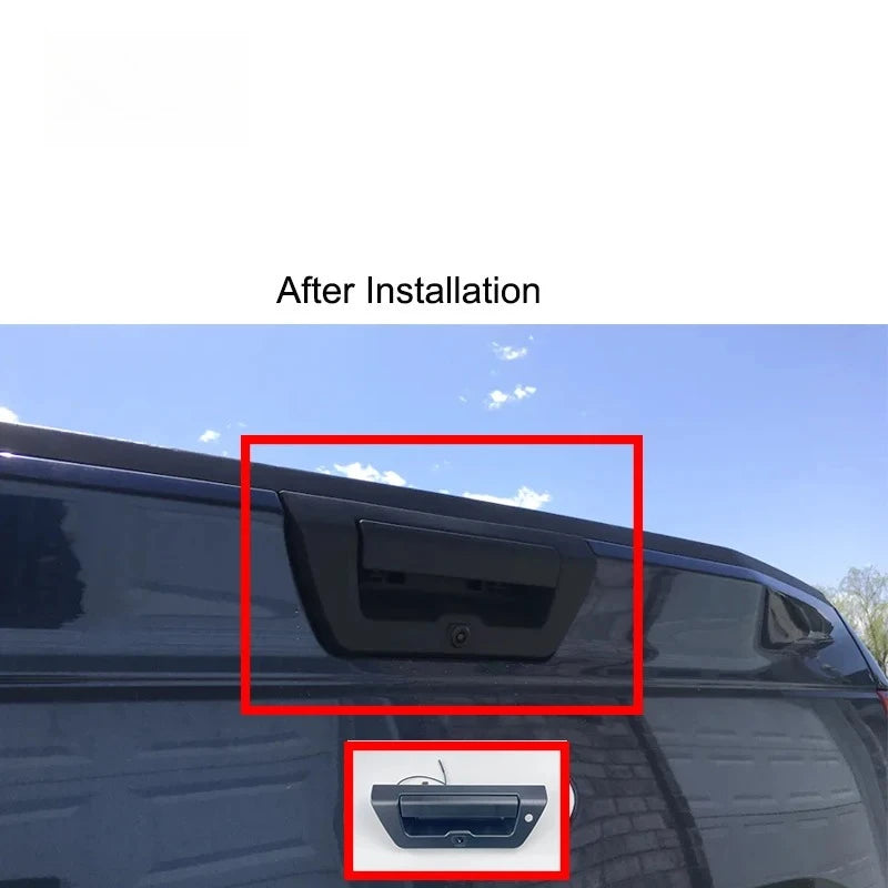 Tailgate Handle Backup Rear-View Camera for Ford F-150 2015–2019