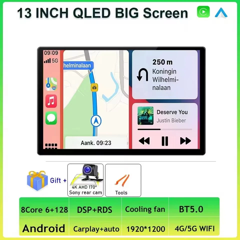 Android Car Stereo for Peugeot 3008, 4008 & 5008 (2017–2020) — CarPlay, Android Auto, GPS Navigation