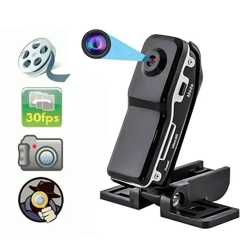 4K Mini DV Sports Camera — Portable Body Cam & Car DVR