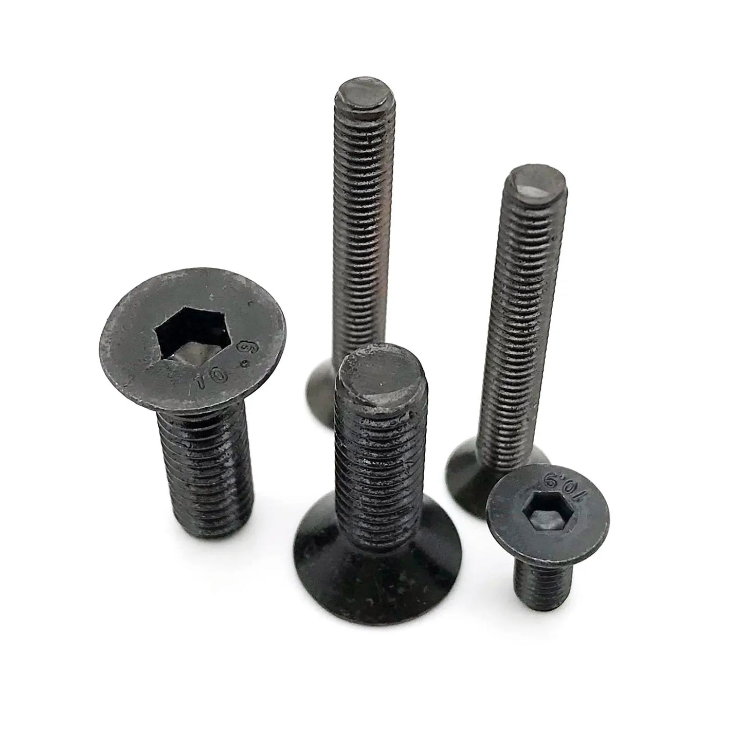 M1.6 M2 M2.5 M3 M4 M5 M6 M8 Black Grade 10.9 Steel DIN7991 Hexagon Hex Socket Head Flat Countersunk Allen Bolt Screw