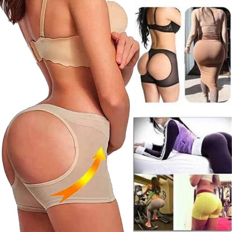Aishang Butt Lifter Shaper Panties Shorts Butt Lift Underwear Briefs Women Body Shaper Ass Push Up Panty Buttock Open Hip Booty
