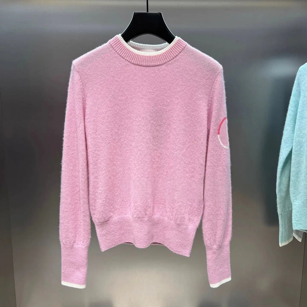 Women Golf Sweater Autumn Winter New Thick Warm Knitwear Crew Neck Fashion Casual Sport Pullover Ladies Golf Clothing
