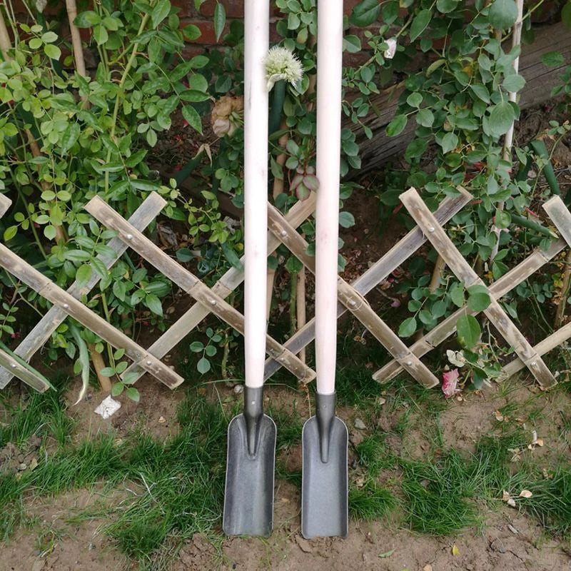 1Pc Thickened Manganese Steel Garden Shovel - Small Spade for Soil Planting Mountain Herd Agricultural Digging Work Tool