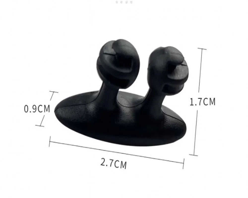 Car Dashboard Phone Charger Cable Manager Hook Headphone Line Organizer Clasp Clamp Holder Auto Interior Accessories