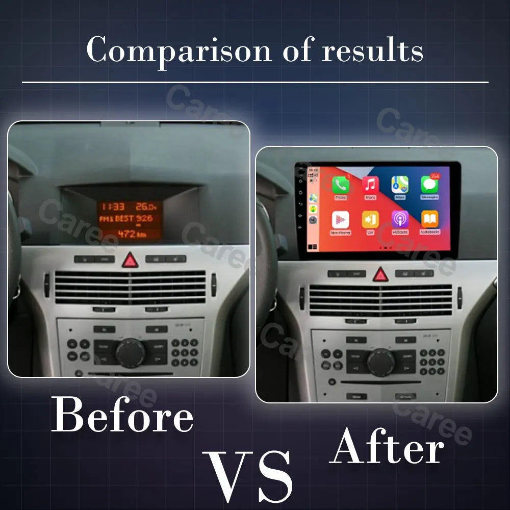 Android Car Radio For Opel Astra H 2006 - 2014 Video Multimedia player Navigation Stereo GPS QLED WIFI 4G BT No 2din 2 din dvd