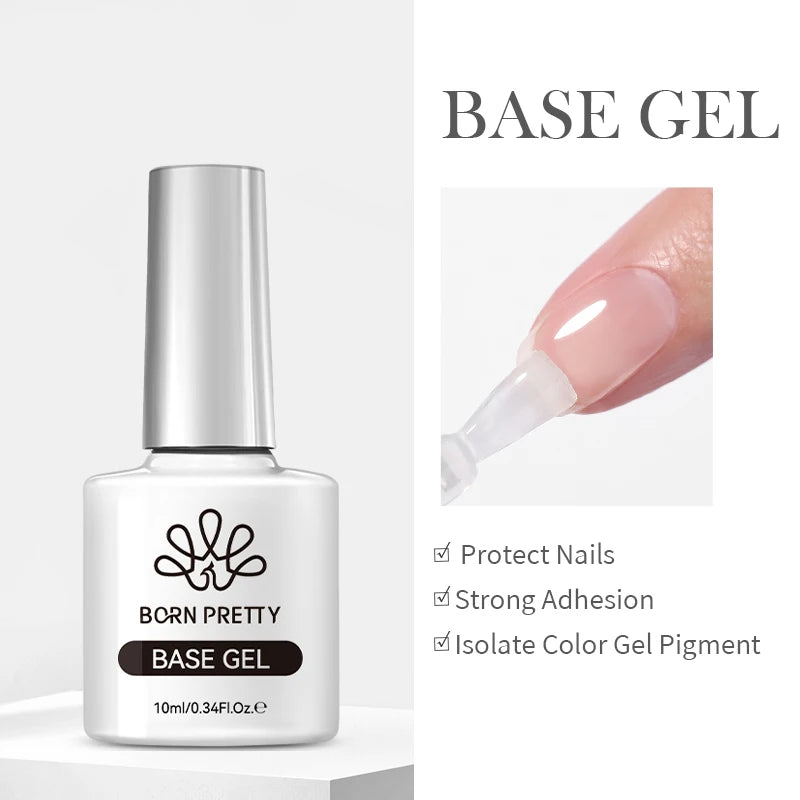 BORN PRETTY Christmas Green Glitter Gel Nail Polish 10ml Sparking Red Glitter White Gold Silver Santa Winter Snowflake Soak Off