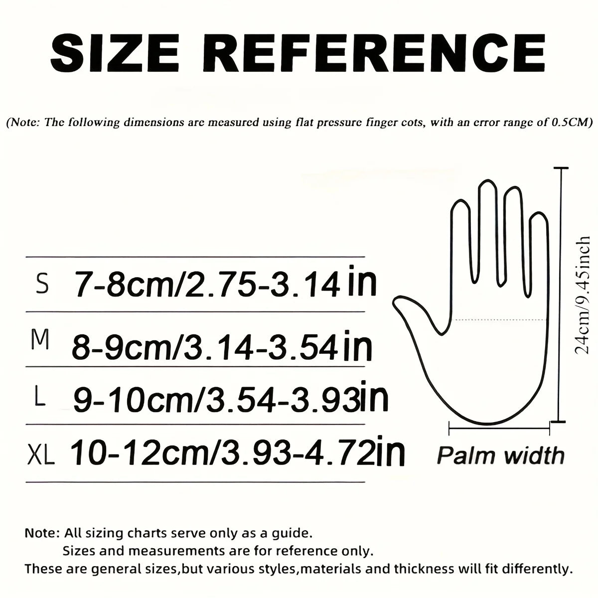 Powder-Free White Nitrile Gloves, 4XL Sizes with Size Chart, Super Flexible for Manicure, Pet Care, Crafting & Daily Chores
