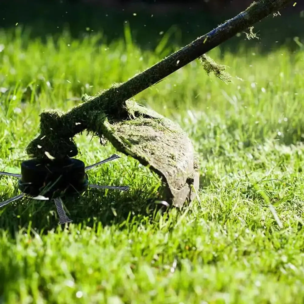 1Pcs 6 inch Universal Weed Brush Head Steel Wire Wheel Grass Trimmer Head Removal Moss Rust Lawn Mower Grass Trimmer Heads
