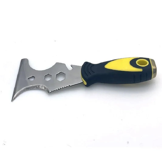 15-in-1 Multi-Use Putty Knife, Stainless Steel Paint Scraper