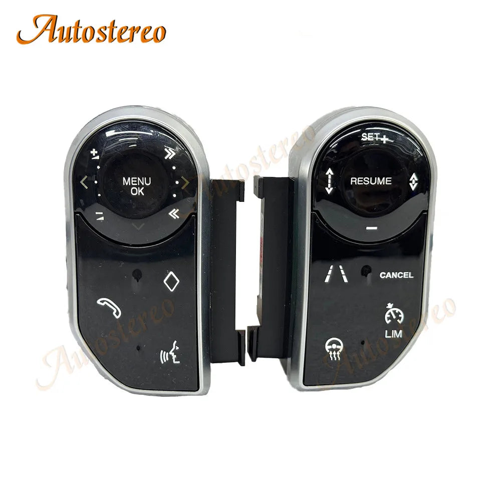 Aftermarket Car Steering Wheel Buttons For Range Rover Vogue L405 Sport L494 For Land Rover Discovery 5 Style Keys Touch Button