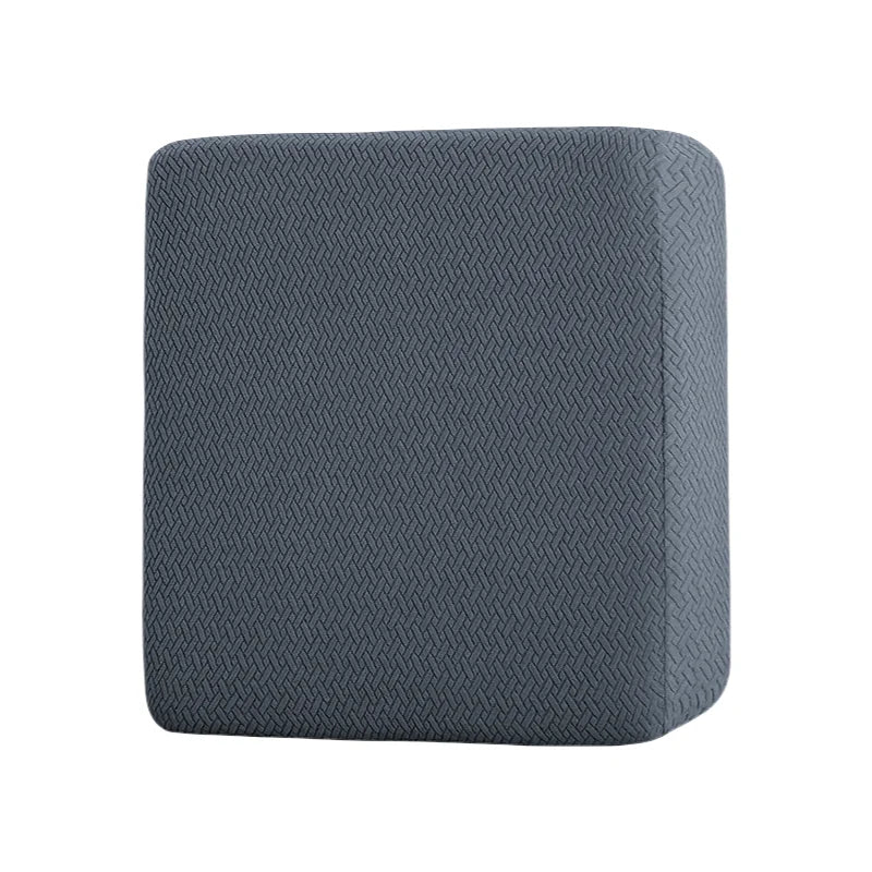 Jacquard Sofa Cushion Cover Protector Solid Color Stretch Removable Sofa Seat Slipcover for Bedroom Office Living Room Home