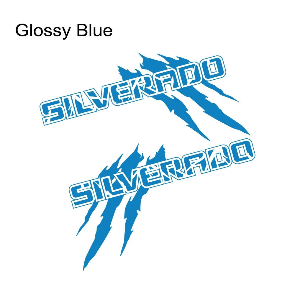 Car Sticker For Chevrolet Silverado 1500 2500 Z71 S10 Pickup Truck Bed Graphics Claw Styling Decor Cover Decal Auto Accessories