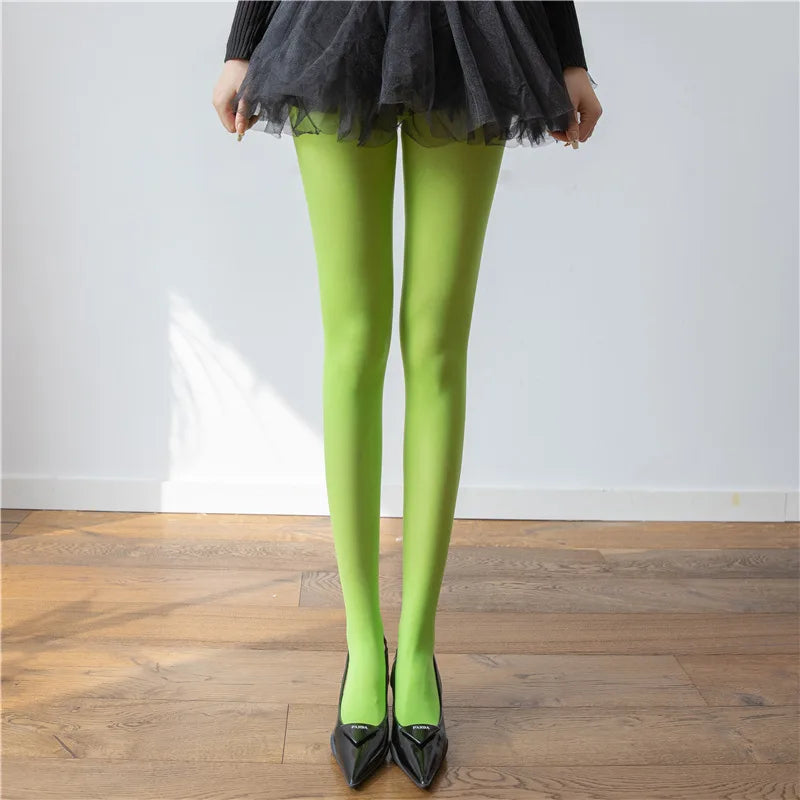 Women's Stretch Tights in Many Colors, One Size