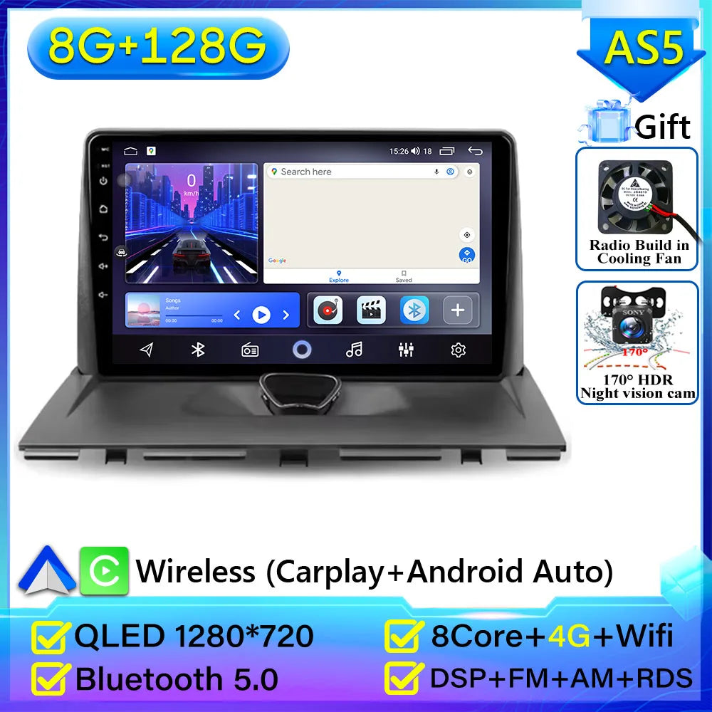 Android Car Stereo for Peugeot Expert, Citroen Jumpy, Fiat Scudo & Toyota Proace (2007–2017) — CarPlay, GPS