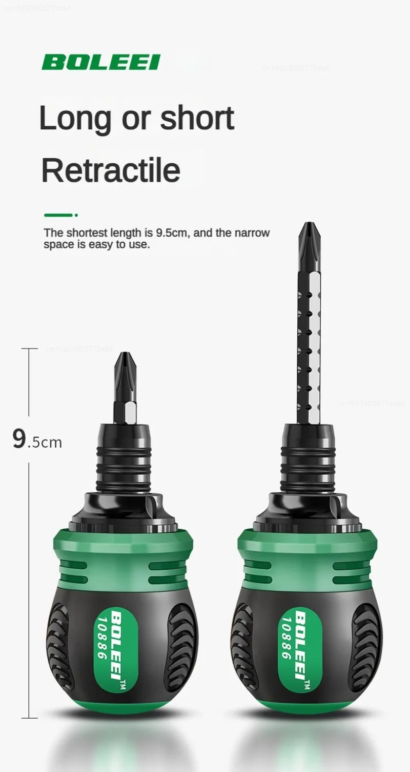 Mijia High Quality Ratchet Screwdriver Set With Multifunctional Adjustable Inner Cross Shaped Triangular Plum Screw Driver Tools