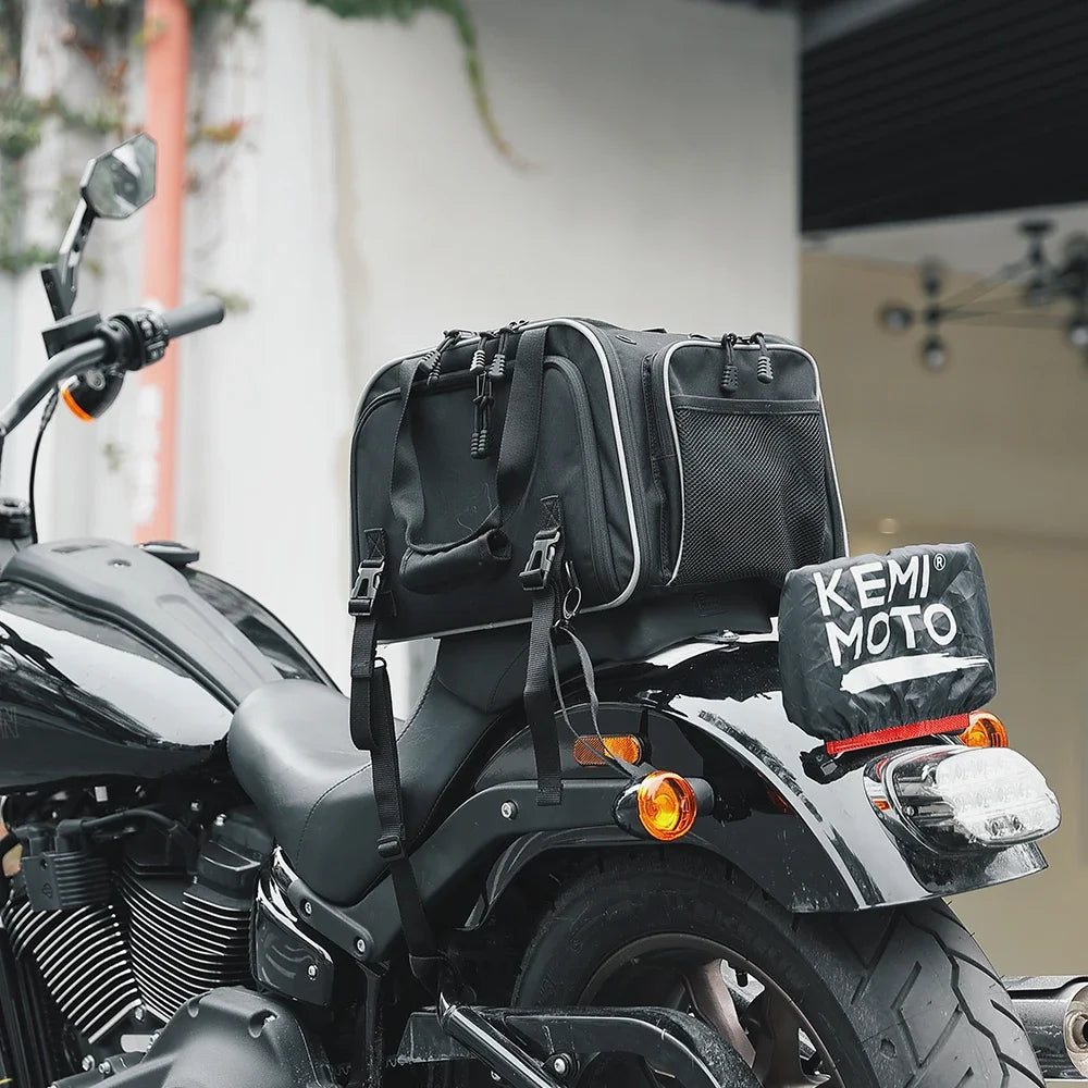 Motorcycle Pet Carrier Bag - Folding Travel Carrier up to 20 lbs – photo 6
