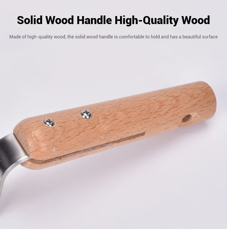 Handheld Dandelion Puller & Garden Fork — Durable Metal Weeder