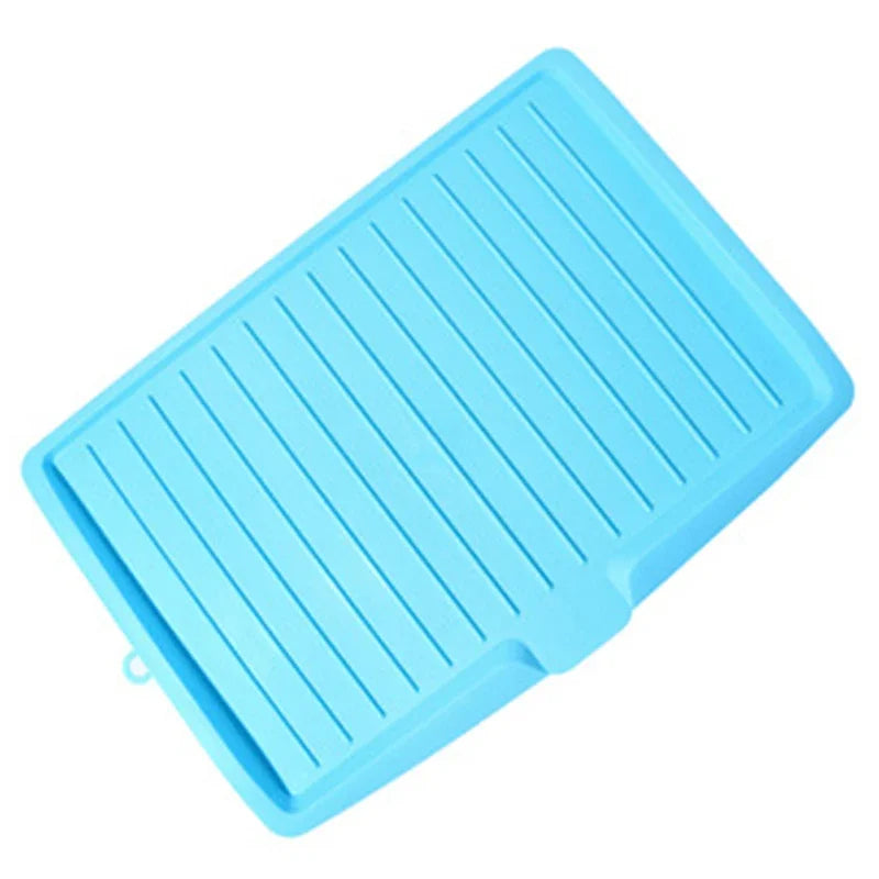 Folding Plastic Dish Drain Tray - Countertop Drying Board - photo 10