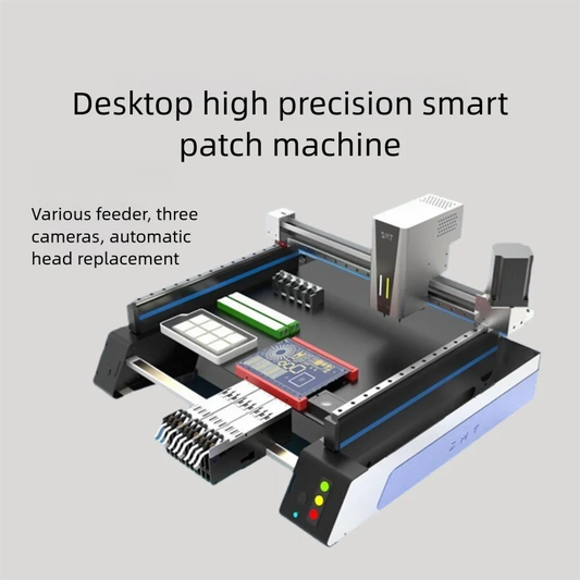 Desktop SMT Pick-and-Place Machine with Triple Vision Camera