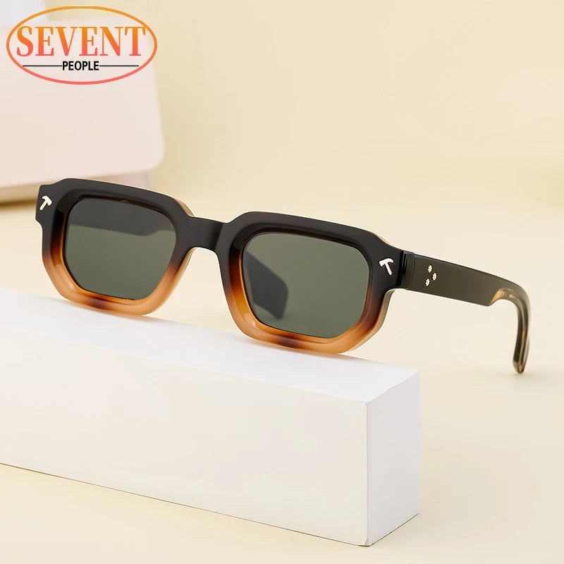 Polarized Rectangle Sunglasses — Unisex Driving Shades, UV400