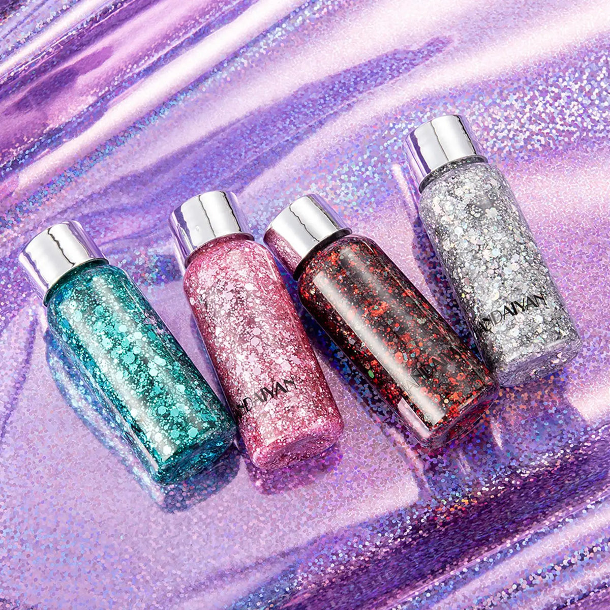 Glitter Body Lotion Diamond Glitter Gel Cream Eye Nail Hair Body Face Glitter Gel Lasting Sparkling Lotion Party Glitter Shimmer