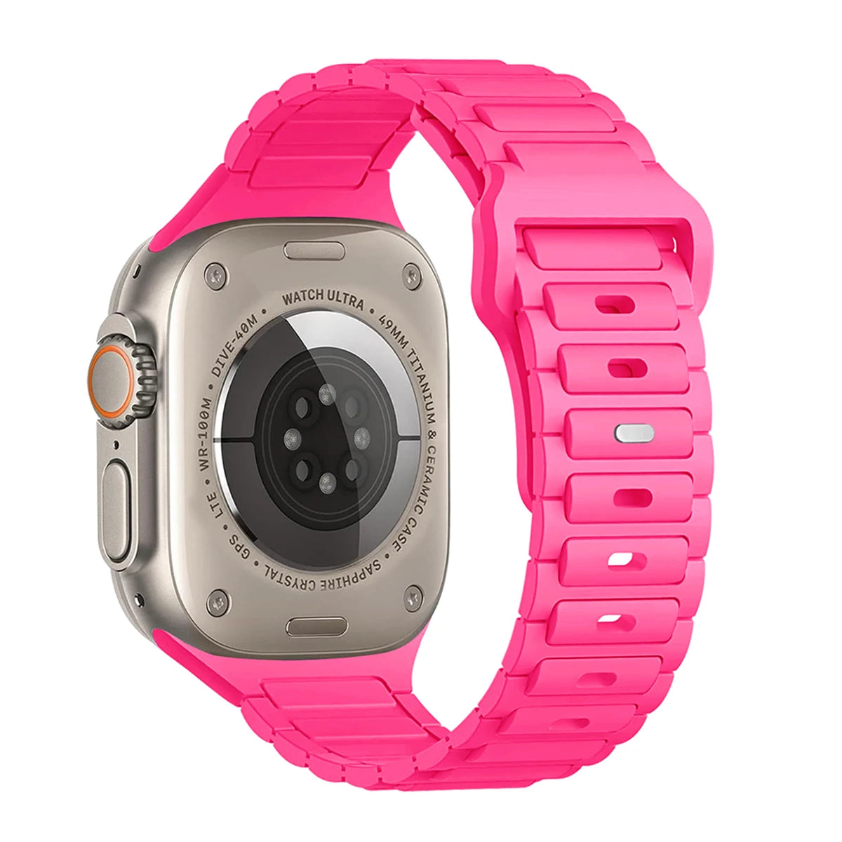 Silicone Strap for Apple Watch Ultra 3 2 49mm 46mm 45mm 44mm 42mm 41mm 40mm Band Iwatch Series 11 10 9 8 7 6 SE3 5 4 3 Bracelet