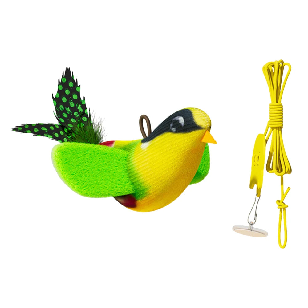 Automatic Rolling Cat Ball Toy with Tail, Rechargeable