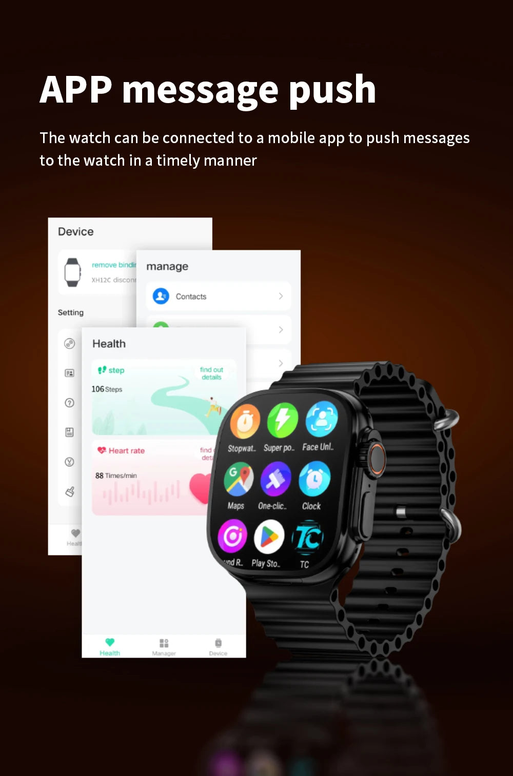 S10 Ultra 3 Smartwatch — 2.29" Curved Display, GPS, WiFi & SIM Support